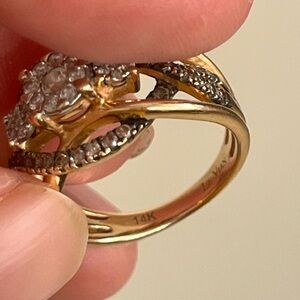 Le Vian 14k Gold Chocolatier Diamond Ring